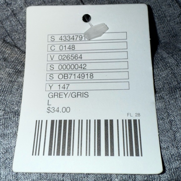 silence + noise Women's Grey Tank Top - Large - Picture 4 of 7